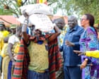 Source-feed image associated with Uganda begins emergency food handouts after 19 die from hunger