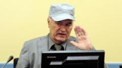 Source-feed image associated with Convicted Bosnian Serb war criminal Mladić dies aged 84