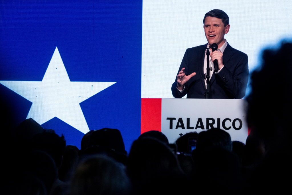 Image from linked report: Trump wants Talarico and Paxton to debate. Talarico couldn't be happier