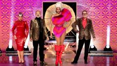 Source-feed image associated with BBC drops Drag Race UK after eight series