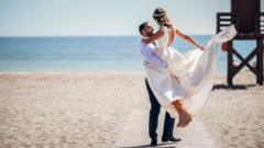 Source-feed image associated with Couples free to marry at the beach or the pub in England and Wales under new plans
