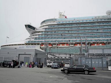 Source-feed image associated with 125 passengers and crew hit with highly contagious stomach virus on cruise