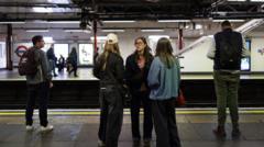 Source-feed image associated with 'Difficult' day for passengers due to Tube strike