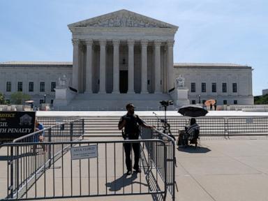 Source-feed image associated with Supreme Court justices to testify before Congress on increasing security funding in rare appearance