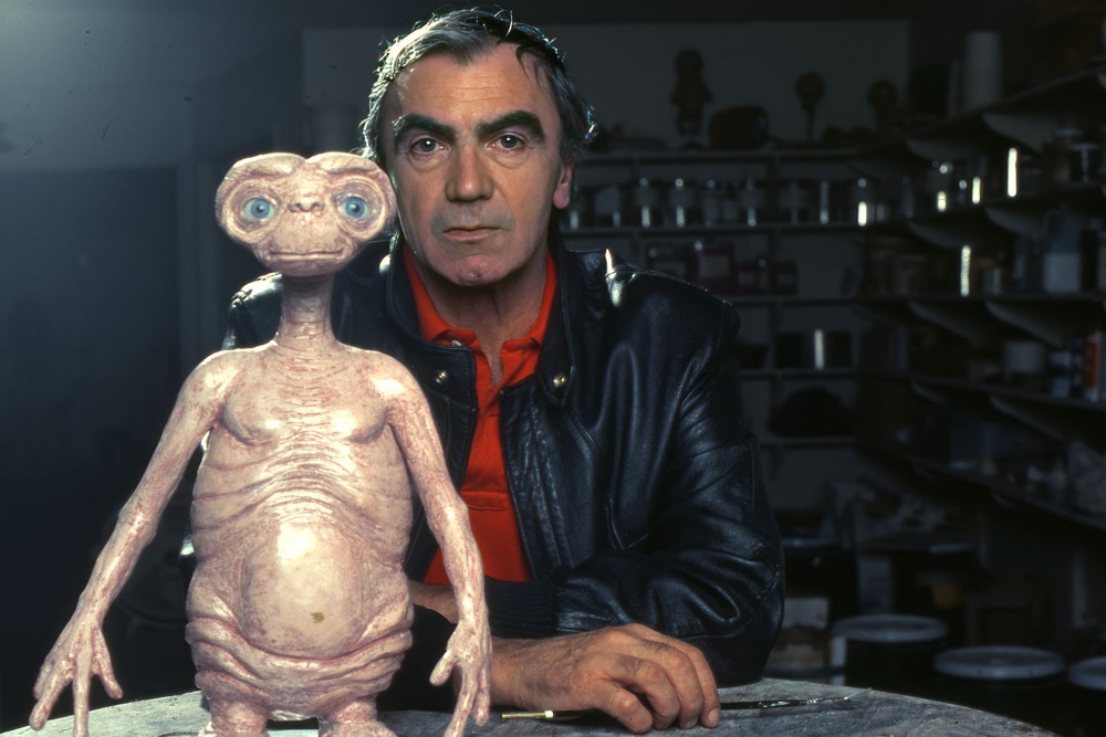 Image from linked report: Italy Celebrates ‘E.T.’ Designer Carlo Rambaldi’s Upcoming Hollywood Walk of Fame Star