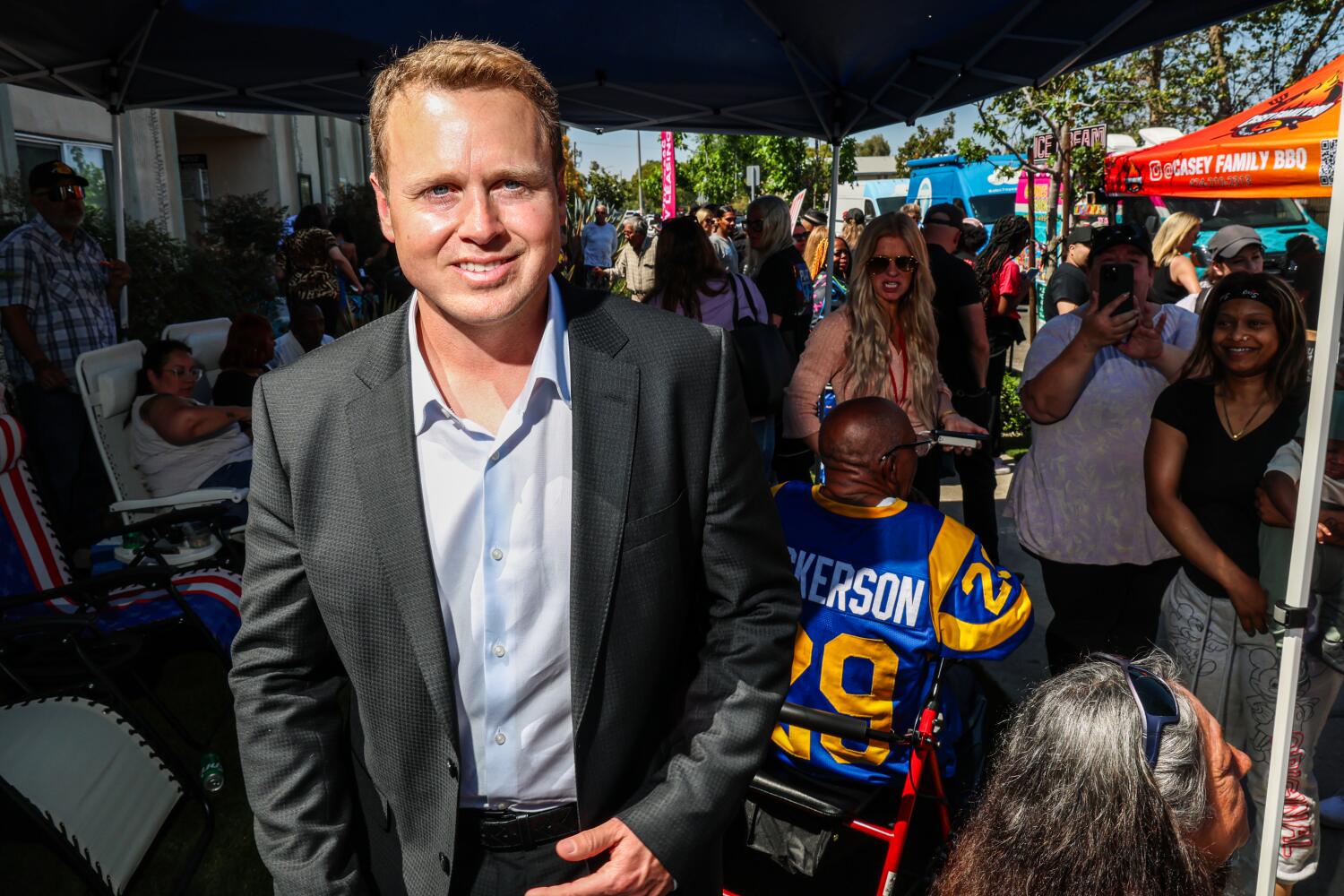 Source-feed image associated with Two of music's most powerful executives maxed out donations to Spencer Pratt
