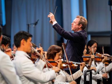 Source-feed image associated with Daniel Harding, British conductor and pilot, to follow Dudamel as LA Philharmonic music director