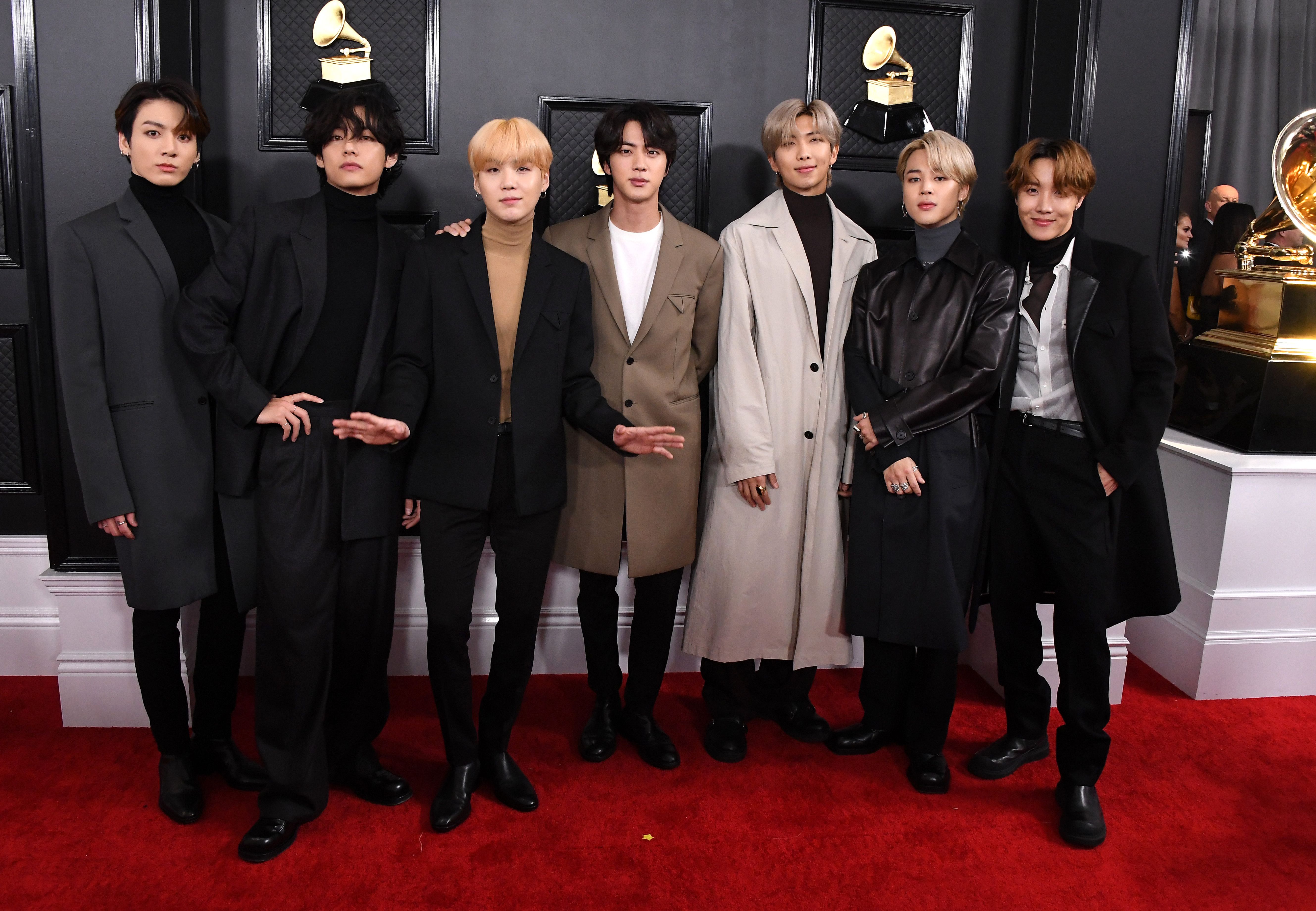 Source-feed image associated with BTS Say No to the 2027 Grammys