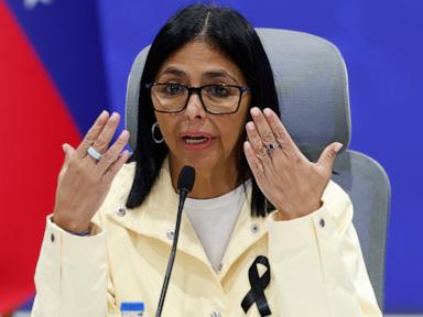 Source-feed image associated with Fallout from Venezuela's earthquakes turns political as opposition leader Machado seeks return