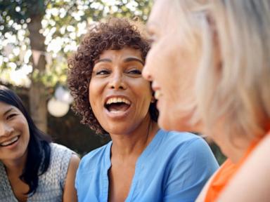 Image from linked report: WATCH: Could laughter be good for your heart?