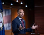 Source-feed image associated with Republicans have ‘nothing to run on’ in midterms after Trump failures, Jeffries says