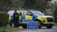Image from linked report: UK-Iranian dual national bailed after RAF Fairford incident arrest