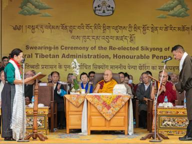 Source-feed image associated with Penpa Tsering sworn in for a second term to lead Tibet’s government-in-exile