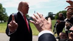 Source-feed image associated with 'Quiet, quiet, quiet!' - What triggers Trump to shut down reporters?