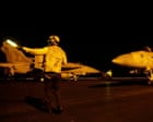 Source-feed image associated with Iran warns of ‘eye for an eye’ response if US follows through on Trump’s threats to destroy infrastructure – Middle East crisis live