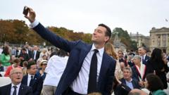 Image from linked report: French hard-right leader accuses opponents of 'total war' after claims of antisemitism