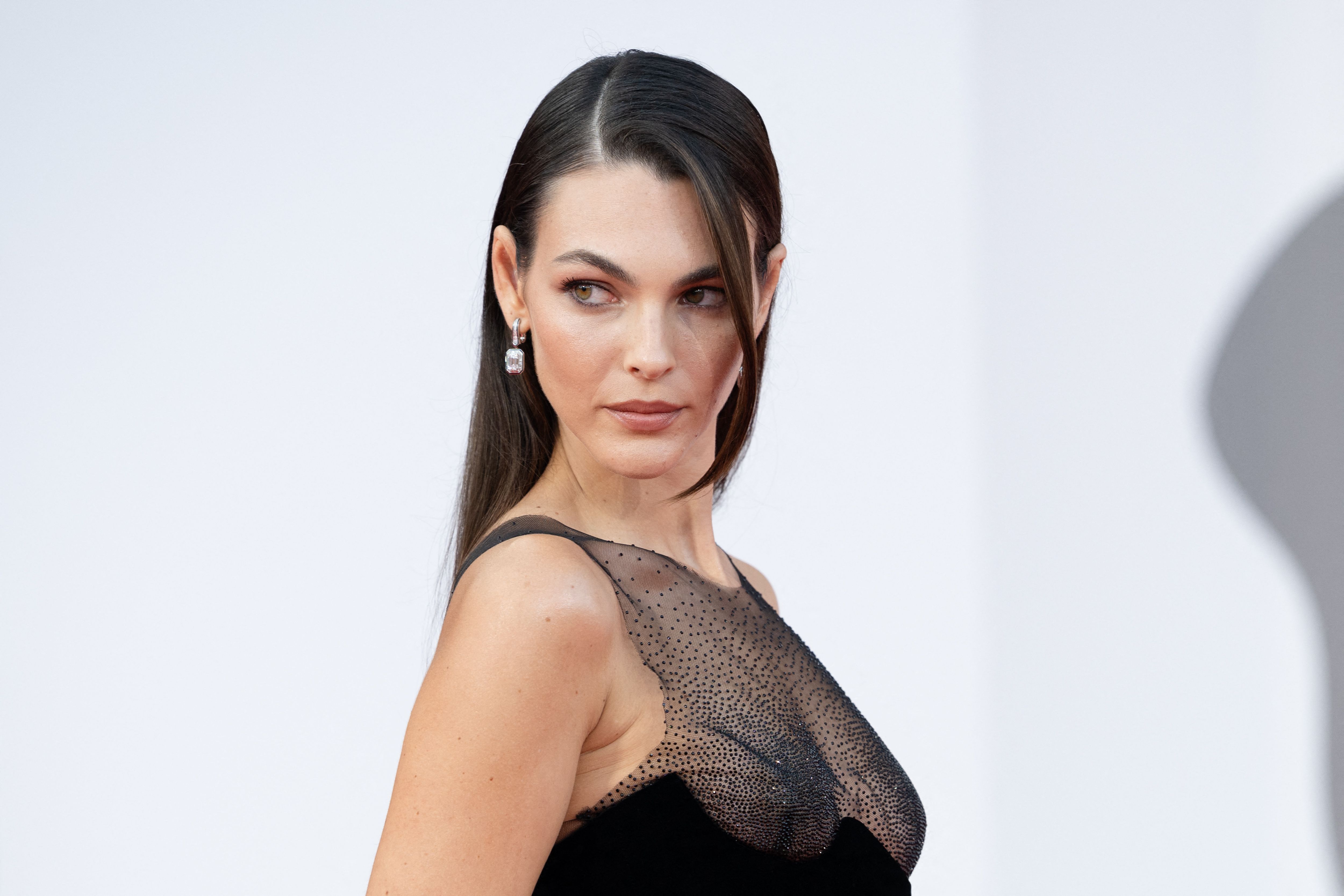 Source-feed image associated with Vittoria Ceretti Has a Bedazzled New Take on Naked Dressing