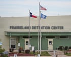 Source-feed image associated with Seven more sentenced to prison over protest outside Texas detention center