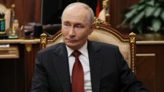 Source-feed image associated with Russia ramps up rhetoric but wants to avoid war with Nato, Western officials say
