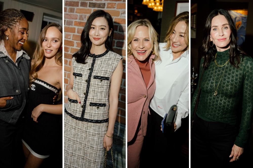 Source-feed image associated with Variety and Chanel’s Women in Film Bash: Ayo Edebiri, Lily-Rose Depp, Michelle Yeoh, Courteney Cox and More Light Up TIFF
