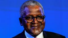 Image from linked report: Africa's richest man launches Kenya oil refinery despite land protests