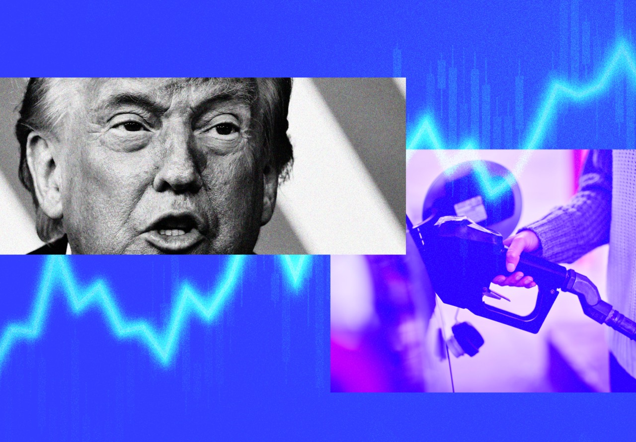 Source-feed image associated with Gas prices aren’t falling fast enough for Trump. Here’s when drivers can expect more relief.