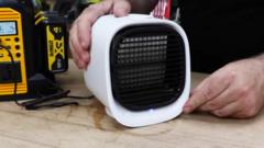 Source-feed image associated with 'Cool in 90 seconds' - the fake portable air conditioners sweeping the internet