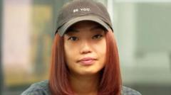 Source-feed image associated with Model who alleges Kanye West choked her tells BBC she felt 'suffocated and scared'