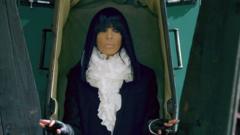 Image from linked report: Chaos, coffins and 'Claudiapatra' steal the show in Celebrity Traitors