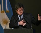 Source-feed image associated with President Javier Milei says ‘winds of change’ support Argentina’s claim to Falkland Islands