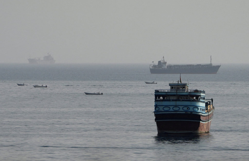 Source-feed image associated with Iran and Oman make progress on deal to reopen Strait of Hormuz, officials say