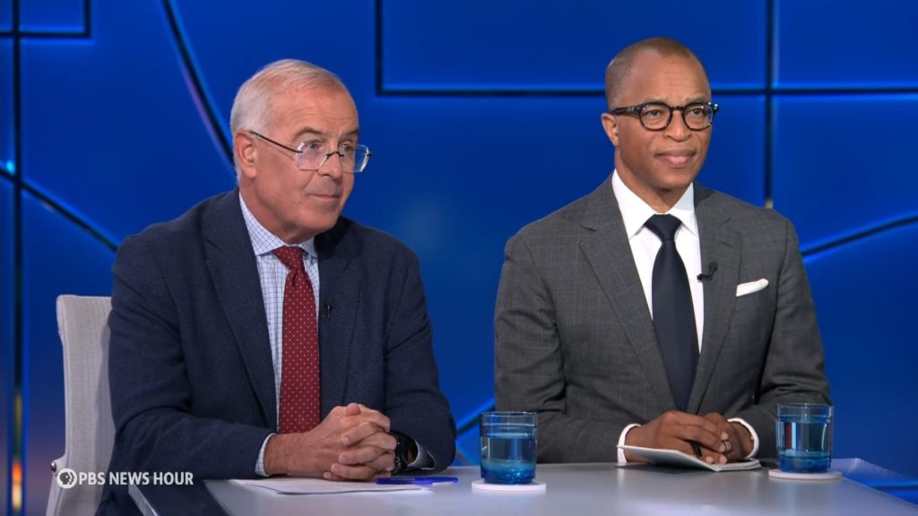 Source-feed image associated with Brooks and Capehart on what Trump is trying to accomplish with his election claims