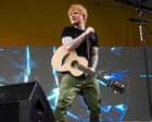 Image from linked report: Ed Sheeran says situation in Gaza ‘unjustifiable’ in first show since tour plunged into turmoil