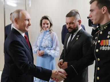 Source-feed image associated with Russia touts candidates who fought in Ukraine for its wartime parliamentary election