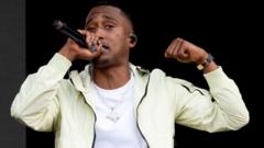 Source-feed image associated with UK rapper Yung Filly found not guilty of raping woman after Australian show