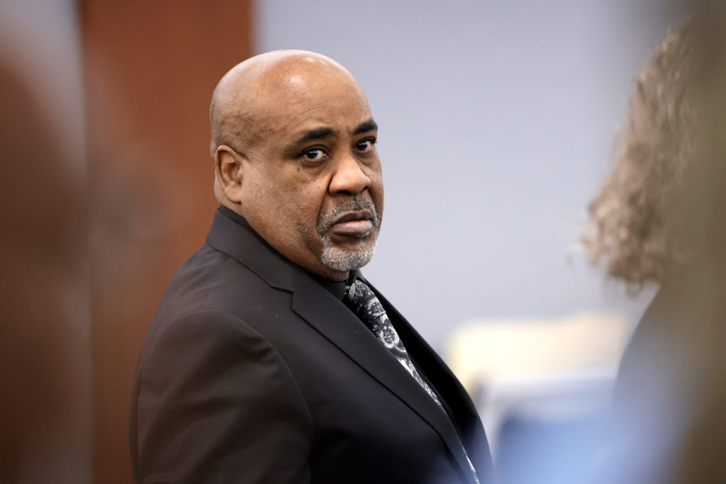 Source-feed image associated with Prosecutor urges jurors to convict Duane 'Keffe D' Davis at Tupac Shakur murder trial