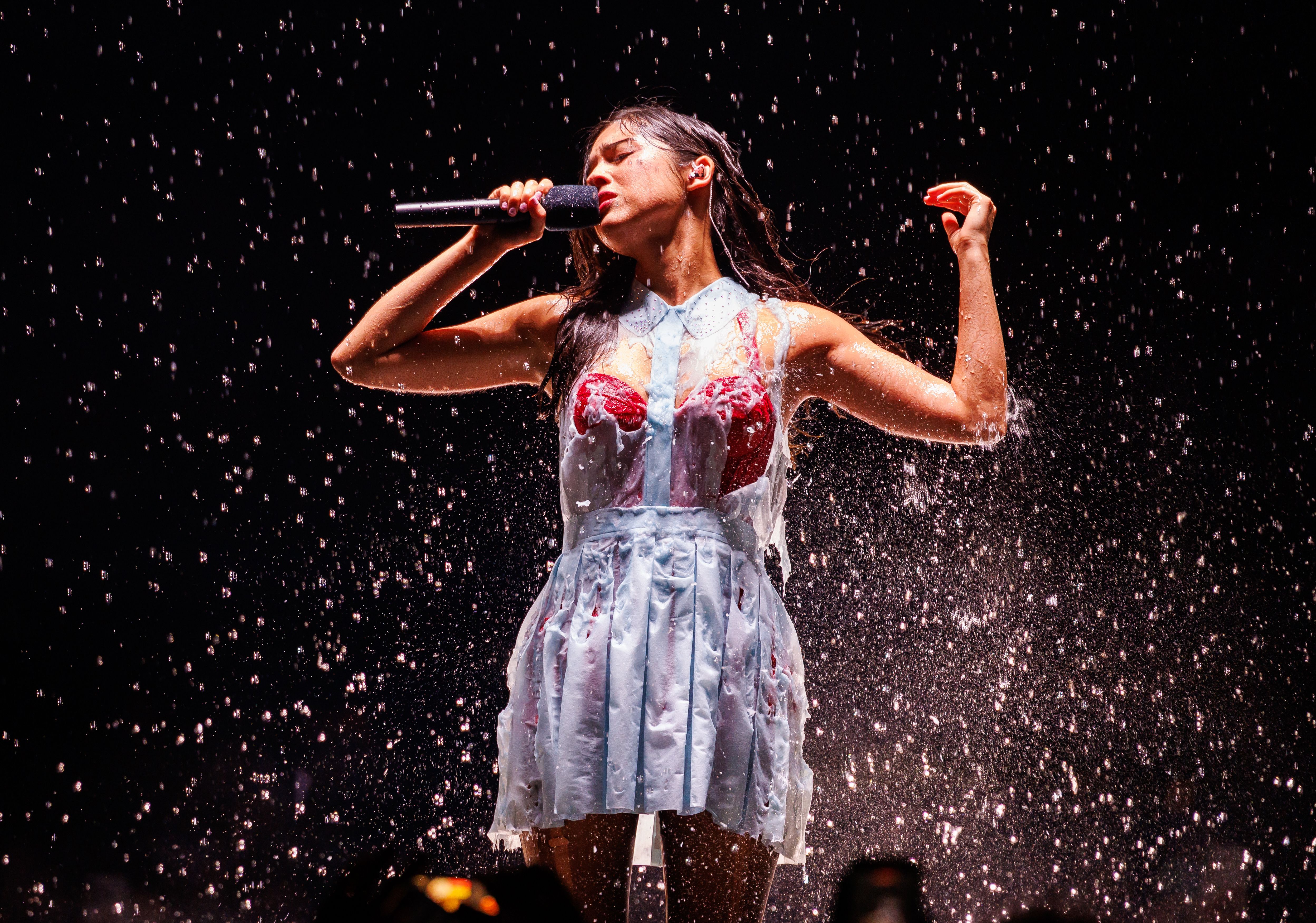 Image from linked report: Olivia Rodrigo’s Melting Dress Revives One of Fashion’s Great Runway Experiments