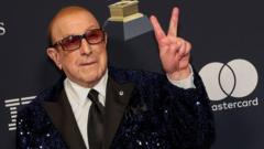 Source-feed image associated with Clive Davis, music mogul behind Whitney Houston and Bruce Springsteen, dies aged 94
