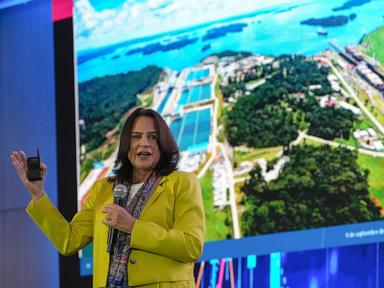 Source-feed image associated with First female administrator in the Panama Canal's history takes the helm