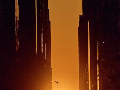 Source-feed image associated with What to know about Manhattanhenge, NYC's sunset spectacle