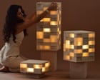 Source-feed image associated with Lamp made out of eggshells cracks prestigious furniture award