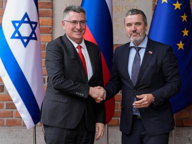 Source-feed image associated with Israel opens embassy in Slovenia as small EU nation shifts policies