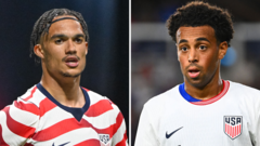 Source-feed image associated with Adams & Robinson in US squad for World Cup