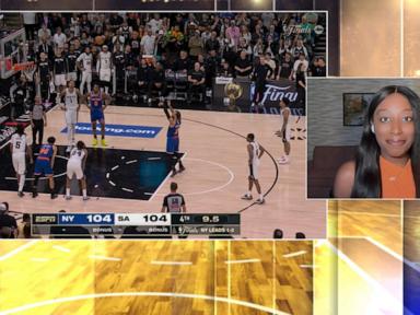 Source-feed image associated with WATCH: Breaking down NBA Finals Game 2