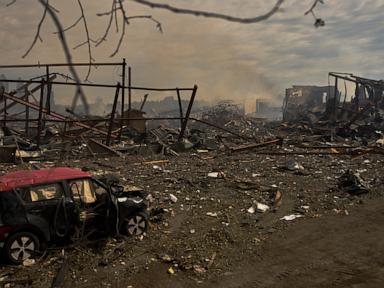 Source-feed image associated with Death toll rises to 38 from Russia's deadliest attack on Ukraine this year