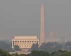 Source-feed image associated with Air quality warnings remain in place across US as wildfire smoke continues to swathe country