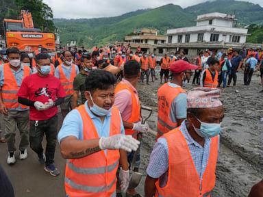 Source-feed image associated with Hundreds of workers feared stuck in hydropower tunnels as Nepal flood deaths cross 900