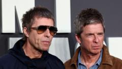 Source-feed image associated with Unheard Oasis recordings valued at £1.6m for sale