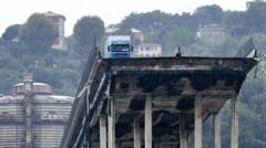 Source-feed image associated with Families of 43 victims await verdict in Genoa bridge disaster