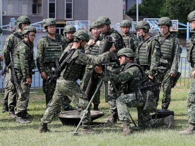 Source-feed image associated with Taiwan kicks off annual military drills to counter a potential Chinese attack